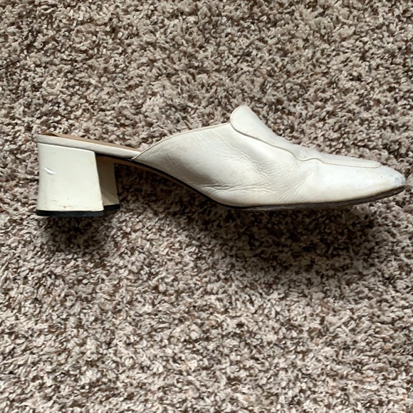 Enzo Angiolini White Mules - Picture 2 of 7